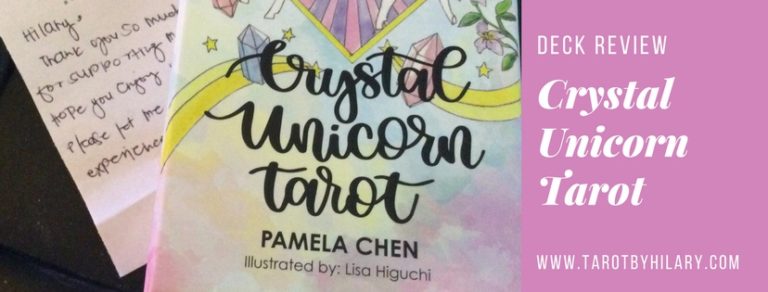 crystal unicorn tarot deck